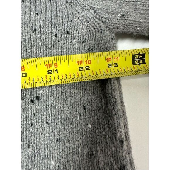 Line of Trend Men’s Wool Blend Gray Flecked Elbow Patches Size XL - Picture 8 of 10